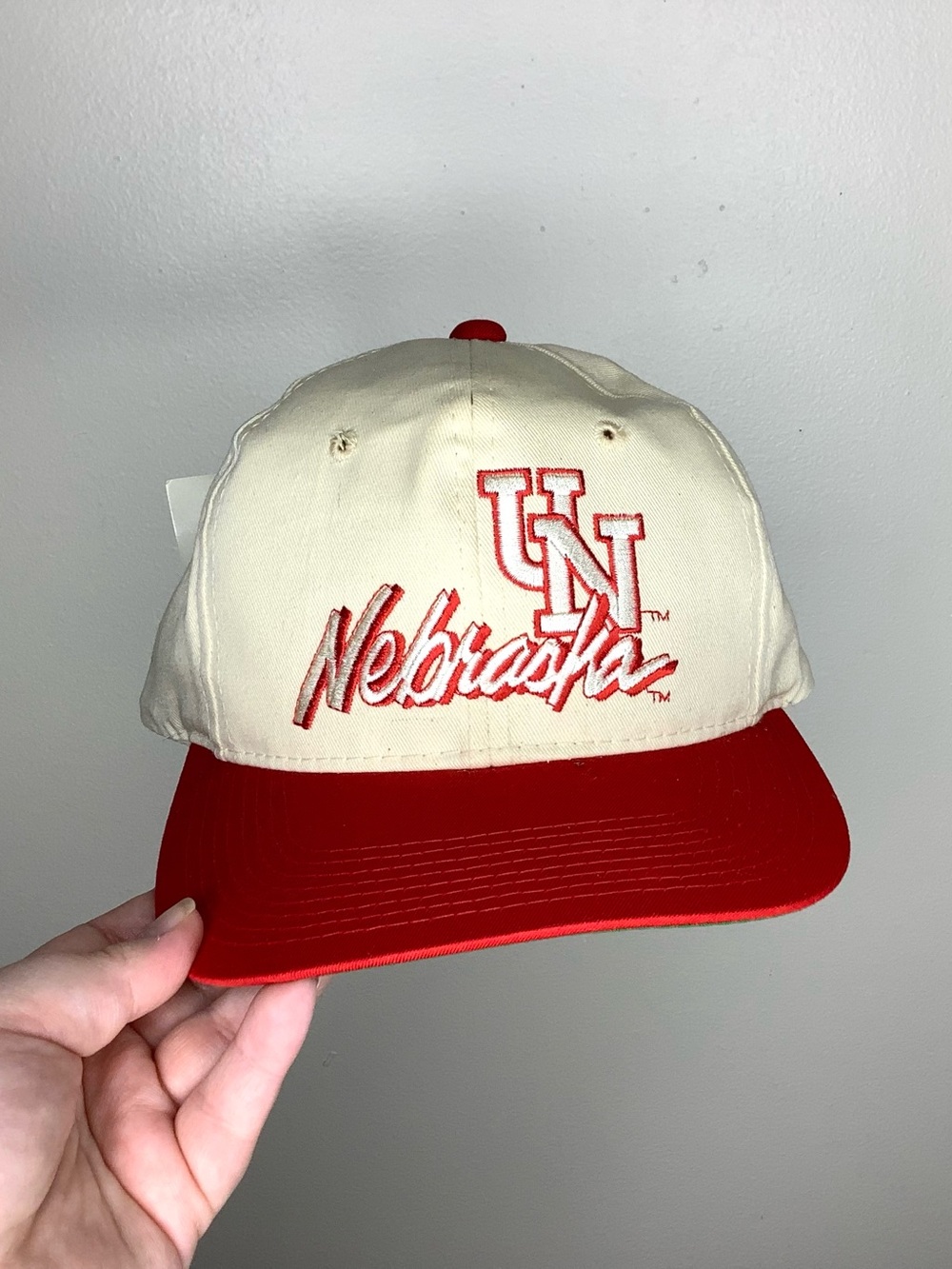 < Vintage The Game Nebraska Cornhuskers SnapBack Hat >